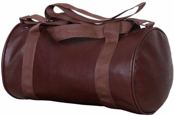 leather gym bag