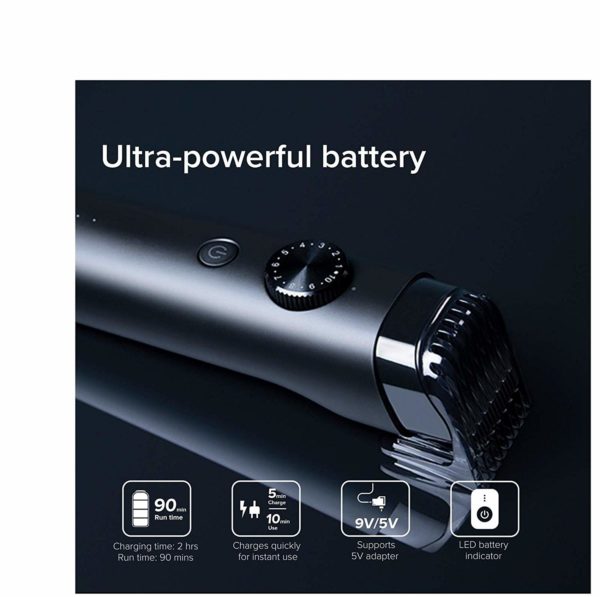 Product details Product Dimensions: 4.8 x 3.8 x 15.4 cm ; 213 g 1 Lithium ion batteries required. (included) Item model number: XXQ01HM ASIN: B07T8HLV1W Date first available at Amazon.in: 27 June 2019 Average Customer Review: 4.0 out of 5 stars 1,024 customer reviews Amazon Bestsellers Rank: #1 in Health & Personal Care (See Top 100 in Health & Personal Care) #1 in Beard Trimmers Warranty Details: 1 year Would you like to tell us about a lower price? Product description Mi Beard trimmer is engineered for the modern man with an ultra powerful battery and superior features for a perfect trim. From the manufacturer