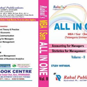 MBA(SEM 1) VOLUME 1 (ALL IN ONE)(MTP,ME,BC) RAHUL PUBLICATIONS