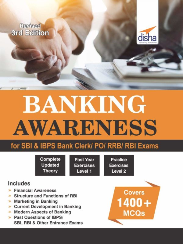 The thoroughly revised & updated 3rd edition of the book Banking Awareness is the MOST comprehensive book on Banking Awareness for the various bank exams Bank PO/ Clerk/ RRB/ RBI examinations. The book comprises of 16 chapters with exhaustive theory and 1500+ MCQs. The Exercise part has been divided into 2 parts - Past Questions (2008 - 16) & Practice Exercise. This new edition has been updated with 1 new chapter on International Financial Organisations and past Banking questions of IBPS/ SBI Clerk/ PO/ RRB/ RBI etc. The book consists of one complete chapter on Financial Awareness (including Indian Economy and Budget) and Current Trends in Banking.